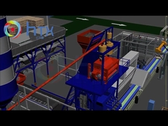 Het maken van culturele steen-----volledige auto productielijn