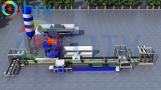 Productielijn voor kunstmatig voedingssteen van kwartsplaten Volledig automatisch