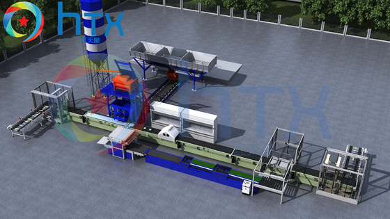 Automatische Concrete Natte Gietende de Overdrachtmachine van de Doseerapparaatpallet