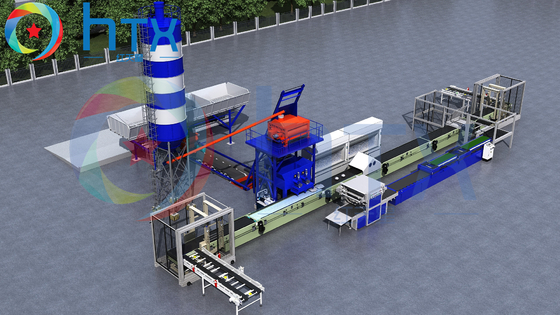 Kunstmatige Samengestelde van het de Productielijnnatuursteen van de Kwartsplak Natte Gietende het Doseerapparaatmachine