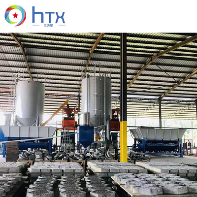 Automatische Exterieur Gekweekte Steen Making Machine Beton Cement