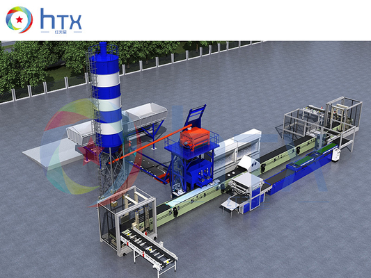 Doseersysteem Betonmolen die machinevoeding maakt met ontkisten