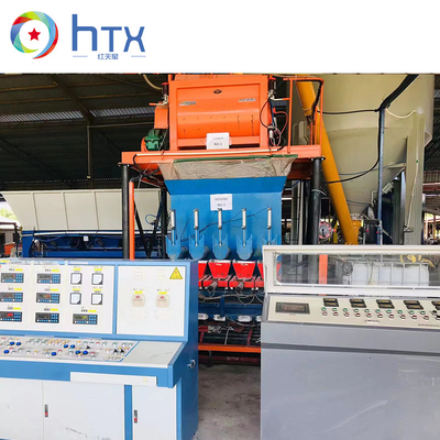 Geprefabriceerde betonnen muur Quartz Slab Productielijn Kunststeen Making Machine