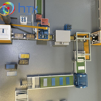 3D Concrete Kunstmatige Steen die van de Muur Concrete Productielijn Machine maken