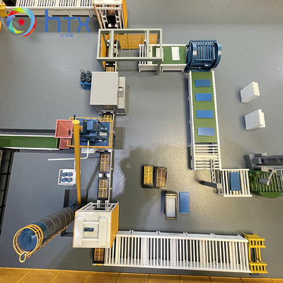 Volledig Automatische Kunstmatige de Vloertegel die van de Steenproductielijn Machine maakt