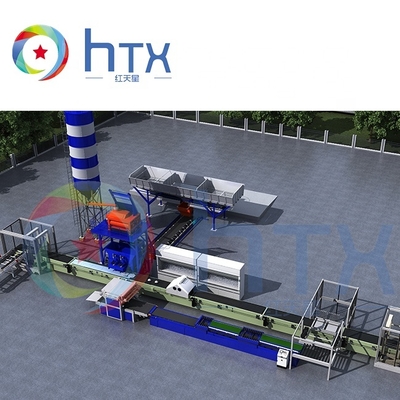 Hoge snelheid de Automatische Concrete het Doseren Tegel die van de Systeemvloer Machine maken
