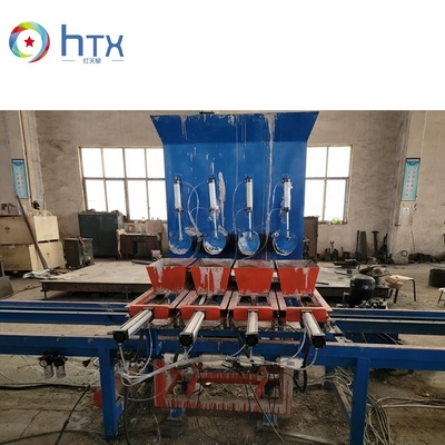 7000*1000*1800mm Kunstmatige Steenproductregel voor 3D Muurcomité Productie Blauwe Kleur