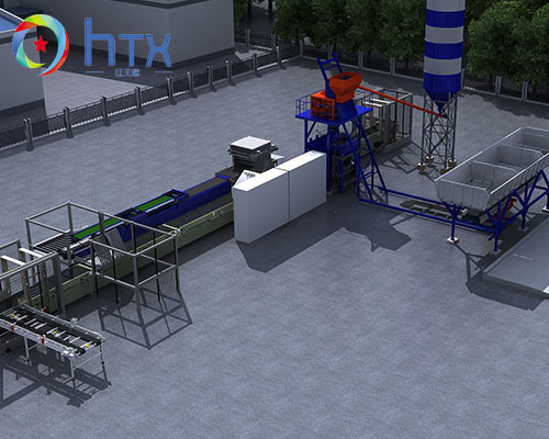 1000 - van de het Vernisjesteen van 1500m2 2000kg van de Productielijn de Auto uit Demoulding Natte Gegoten Machines