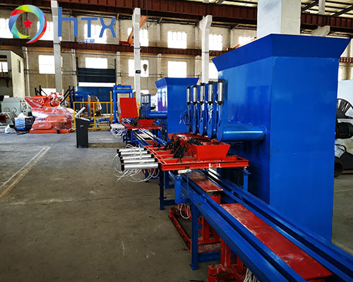 PLC Full Auto Betonmolenblok die Machine voor Kunstmatige Steenproductregel maken