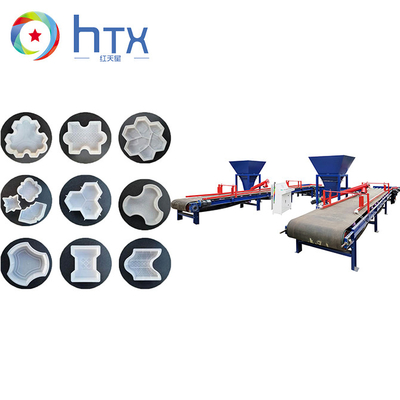 Wet Pre Cast Concrete Artificial Stone Manufacturing Machine Kerbstone Productielijn