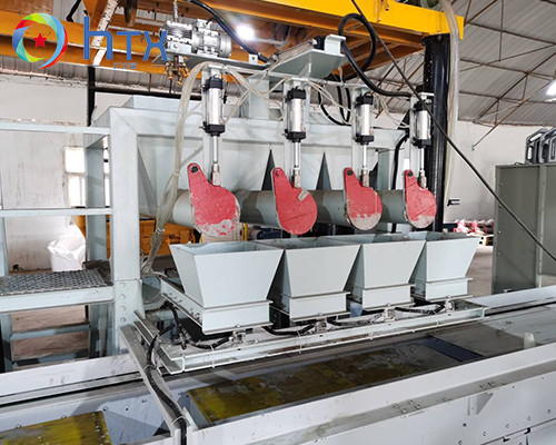 Automatische betondoseringsmachine van 2000 kg voor de productie van kunststeen