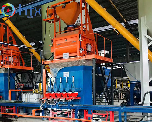 Productielijn voor kunststeen Wandpaneel Productielijn voor natgegooide machines