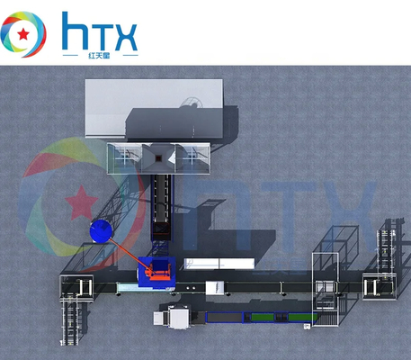 PLC Automatische vloertegelmachine Productielijn voor kunststeen