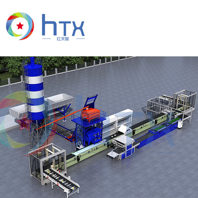 7000*1000*1800mm natgegooide machines met PLC-besturingssysteem