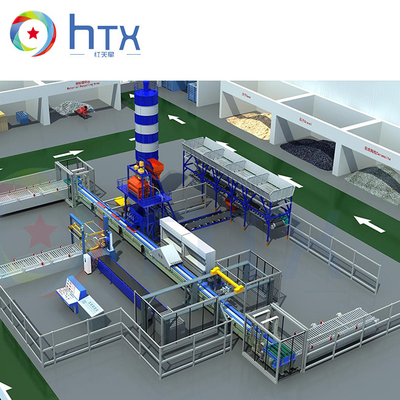 Volledig automatische machines voor de productie van beton- en steenfoelie