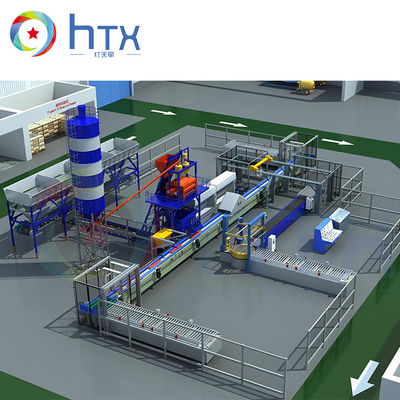Multifunctionele en arbeidsbesparende doseringsmachine voor kunststeenproductielijn