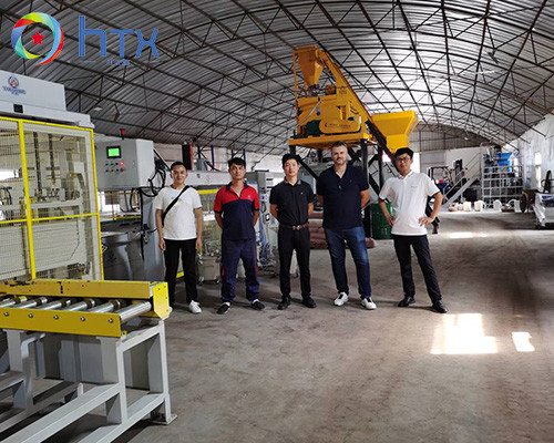 Multifunctionele voorgevormde betonnen wandmachine Wet Cast Machines