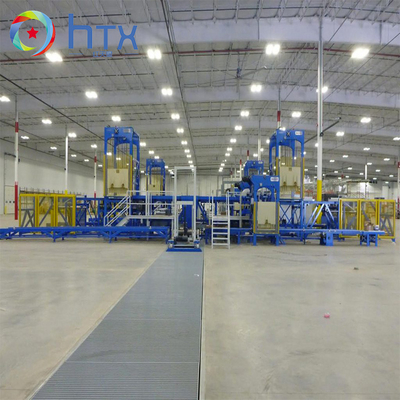 Hoogproductieve betonnen wandpanelen maken machine betonnen natgegooid
