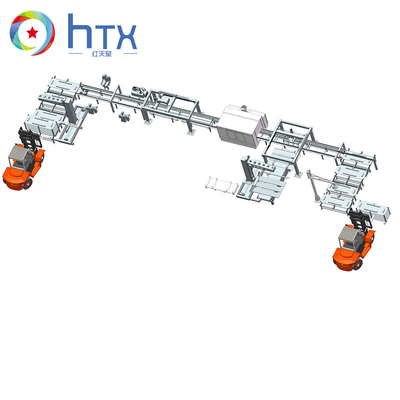 Nieuwe Automatische Beton Paver Productie Lijn Road Edge Stone Maker Machine