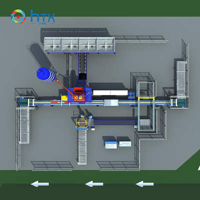 Laag investering en hoge winst Kerb Stone Manufacturing Machine hek paneel Productie Lijn