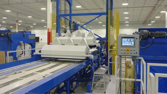 Machines voor het vervaardigen van vloerconcrete