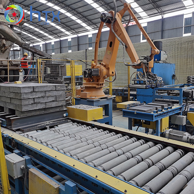 Beton zandstenen beveiligingsmuurmachine wegrand steen maken machine