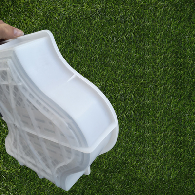 Hexagon 9 Duimterras die Plastic Duidelijke Vlot van de Betonmolenvorm stappen