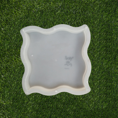 Rubber Plastic de Betonmolenvorm 25*25*4.5cm van weg Met elkaar verbindende Tegels Grootte