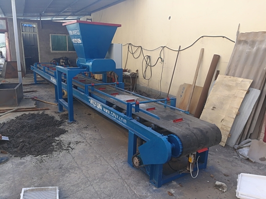 800-1000m2 automatische Holle Blokmachine, Productielijn van het de Pallet Concrete Blok van 12.7KW de Plastic