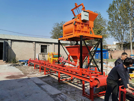 Snijdend T50mm-het Bedekken Blok die Machine, Geprefabriceerde Concrete Betonmolenmachine maken