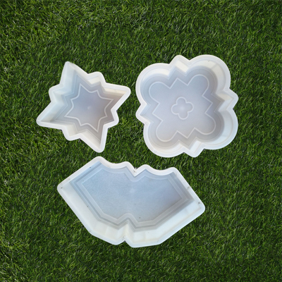 Concrete Met elkaar verbindende Plastic Betonmolenvorm voor Tuinwegen