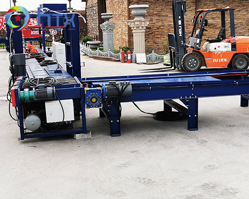 7000*1000*1800mm Natte Gegoten de Steenproductielijn 1000 van het Machinesvernisje - 1500m2