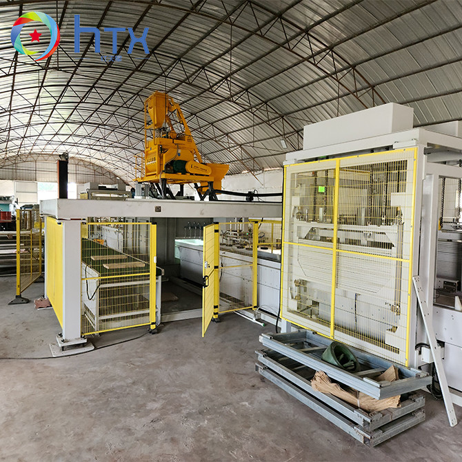 Automatisch Betonmolenblok die tot Machine maken Natte Gegoten Machines voor Industriële Productie