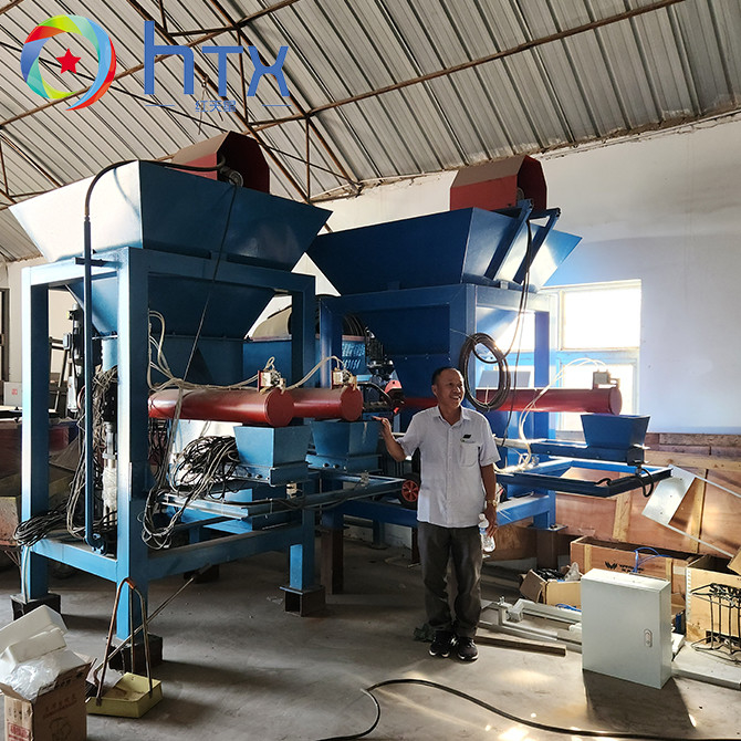 Automatische 37.6KW-die de Natte Productielijn van de het Vernisjesteen van de Doseerapparaatmachine gietbeton