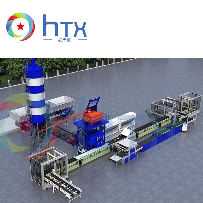 Met een hoge capaciteit nat gegoten betonnen doseringsmachine voor de productie van kunststeen